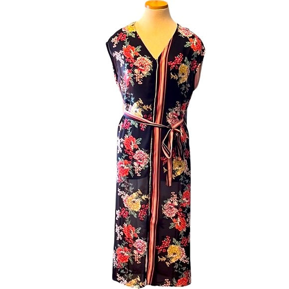 Anthropologie DRA 'Camilla' Floral Midi Dress, Large & XS - Picture 5 of 13